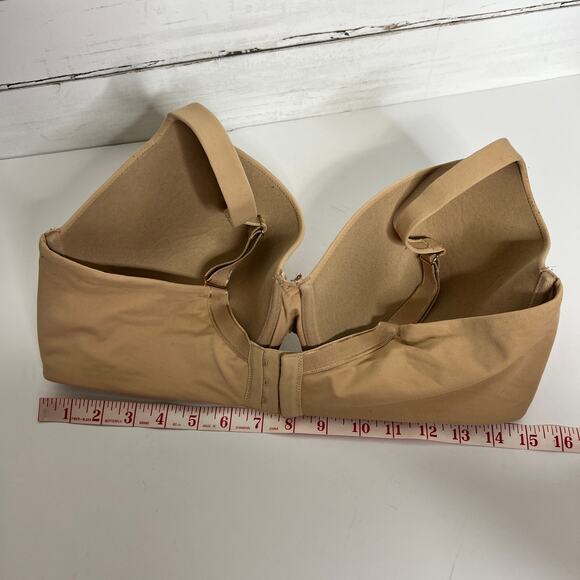 Soma Embraceable Full Coverage Bra Tan Size 40 DDD - Picture 7 of 8